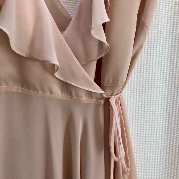 Jenny Yoo Faye Bridesmaid Dress in Soft Blush - Picture 6 of 10